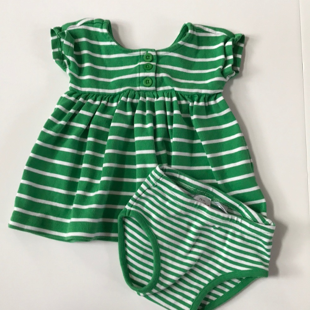 Baby girls Hanna Andersson dress size 75
